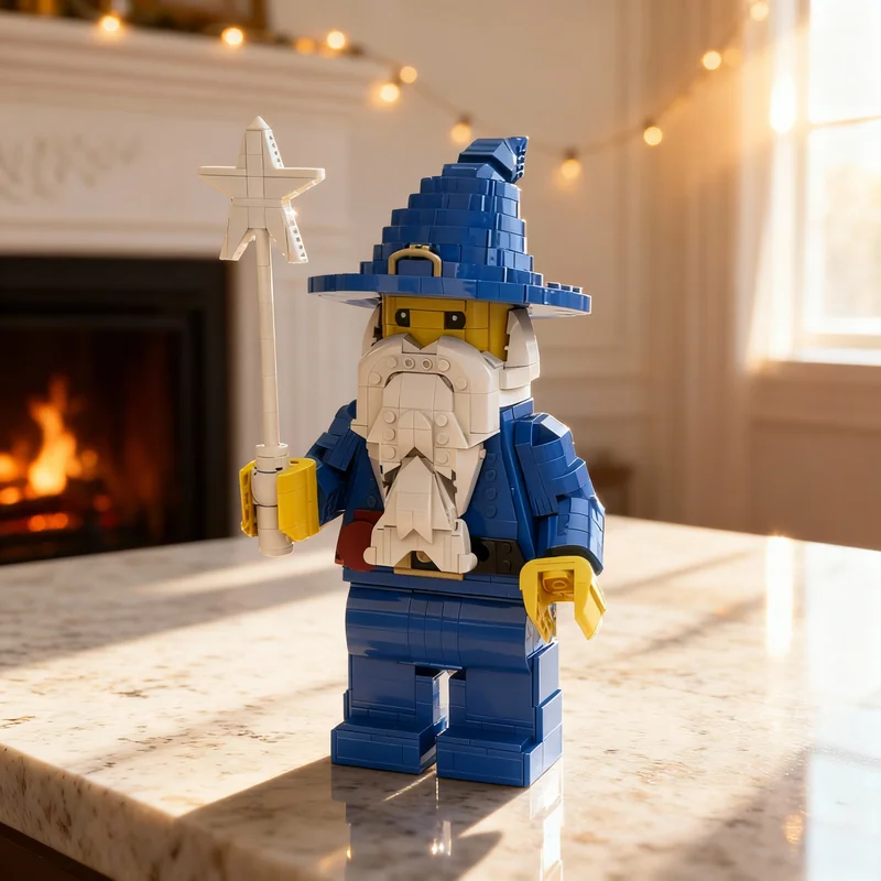 

1124pcs MOC Majisto 6 1 Sculptures Model Building Blocks Toy Christmas Gift Construction Assemble Creative DIY Idea Education
