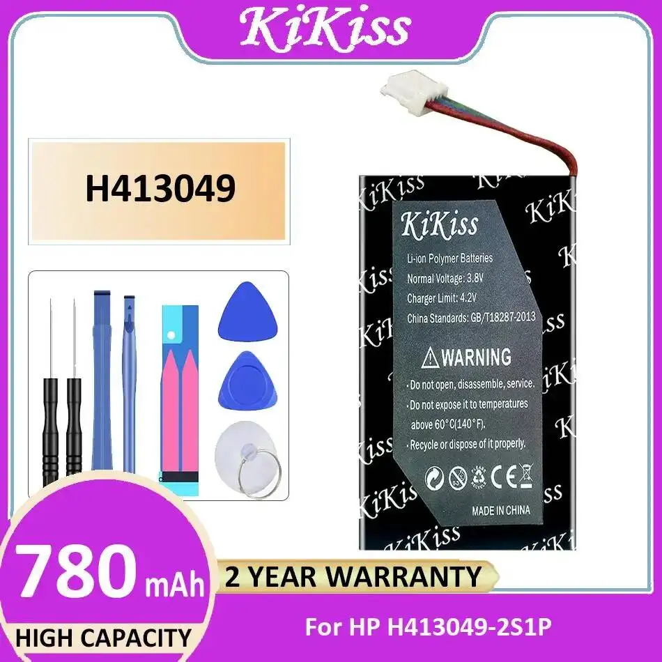 

Small Print Photo Printer Battery H413049 High Capacity Safe 780Mah For HP H413049-2S1P