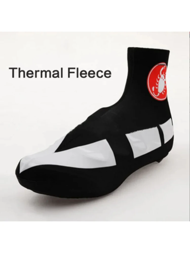 AliExpress New Cycling Shoe Covers Fleece Thermal Dustproof Man Woman Overshoes Road Bicycle Bike MTB Winter Cycling Shoe Cover hot sale