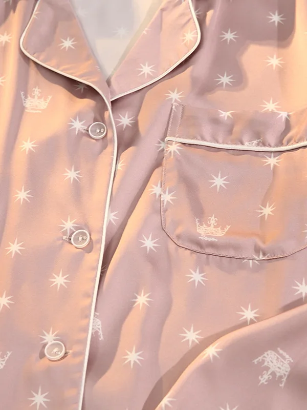 

Women's Long Sve Spwear Casual Set Comfortable Home Clothes Polyester Fabric Spring Autumn Season Youth Suitable