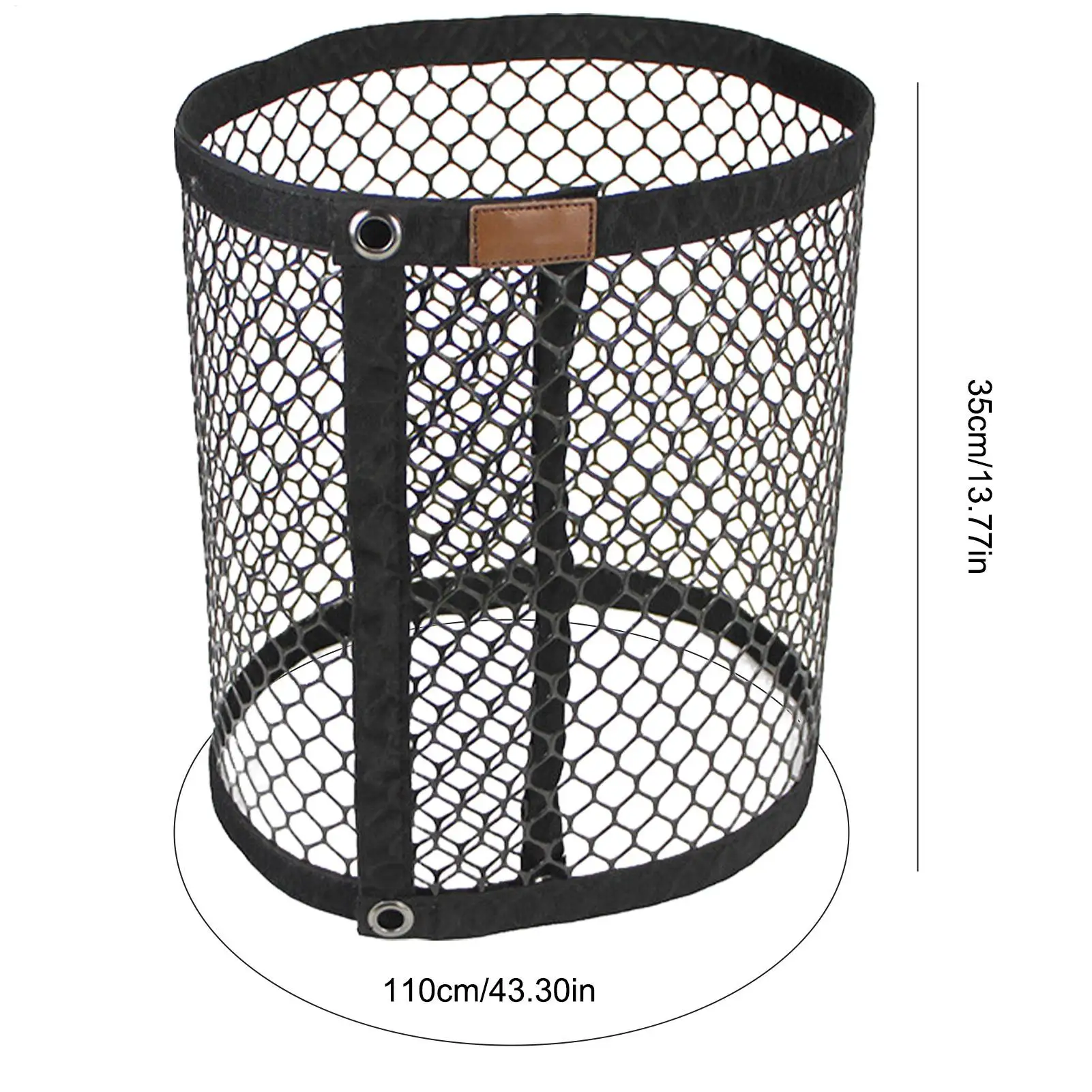 Hangable Storage Net Multifunctional Mesh Foldable Organizer Hangable Net For Home Picnic BBQ Tableware Dishes Food Fruit Tent