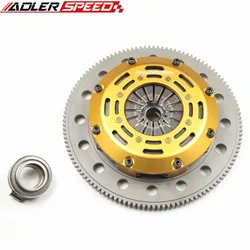 ADLERSPEED Race Clutch Twin Disc For Honda Accord Civic Si K20 K24 Acura RSX TSX Medium