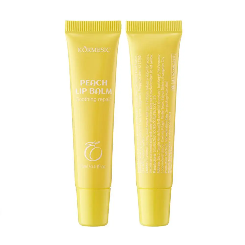 Bálsamo labial perfumado de frutas, hidratante, reparación y bálsamo, eliminación de piel, aromas, cuidado de los labios, fresa muerta, melocotón Q3m3