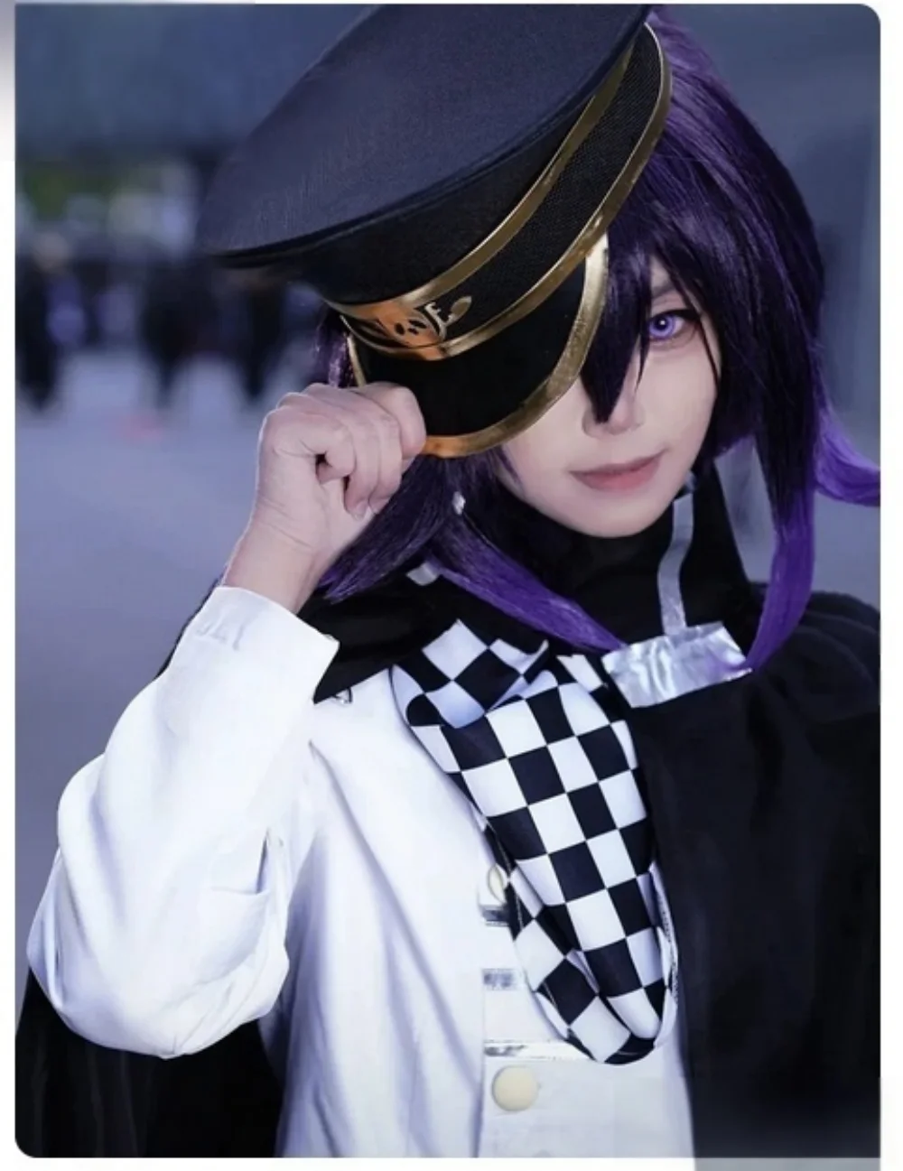 

In Stock Danganronpa V3 Kokichi Oma Cosplay Costume - Supreme Leader Halloween Suit for Stage Performance & Carnival