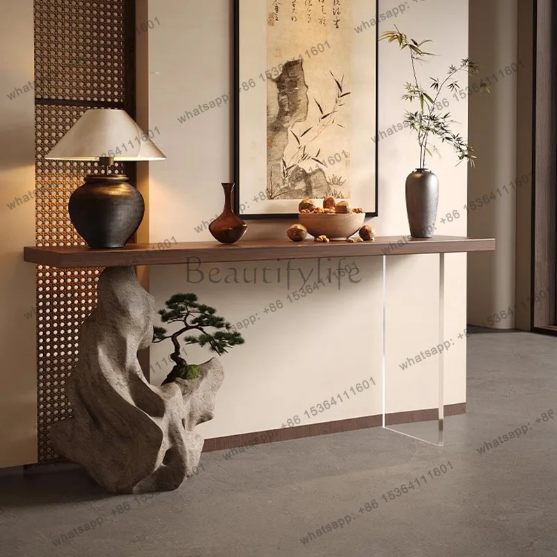 XX.Exquisite Glamour Table Modern Storage Drawers Entryways Table Design Decor Furniture Entrance Console Living Room Furniture