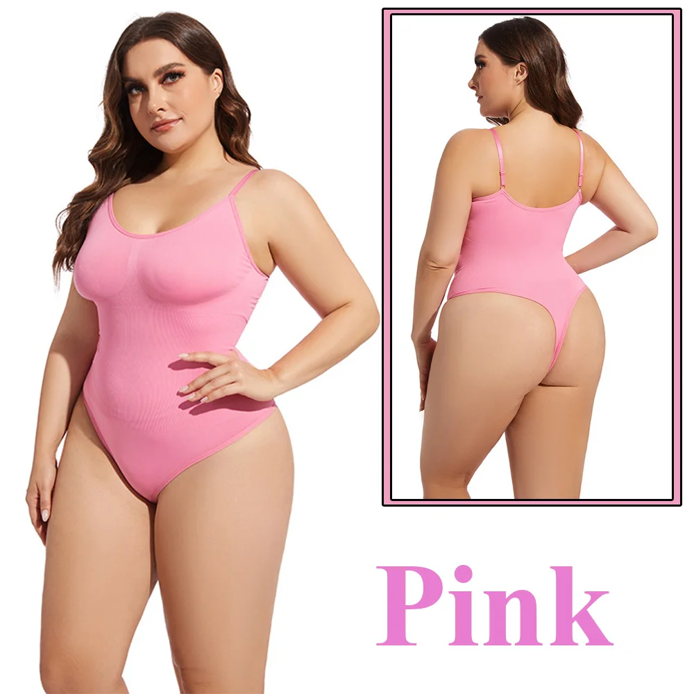 Women Thong Shapewear bodysuit tummy control hooks crotch Body Shaper stree jumpsuit