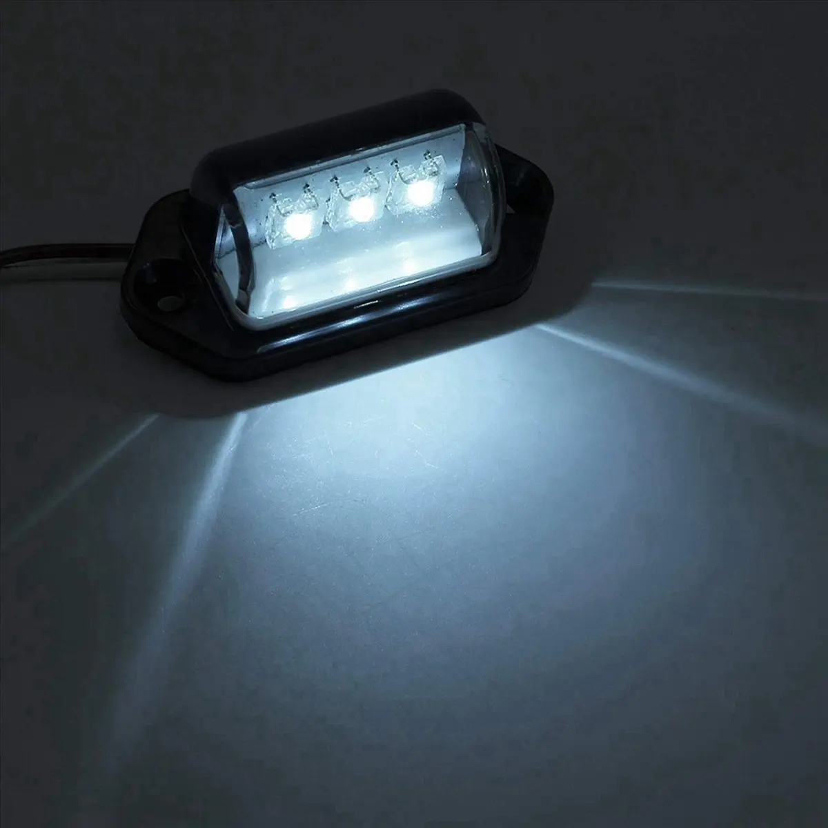 Carefree- 8x Number Plate Lights Led License Plate Light Rear Lamps Universal 12v 24v for Car Trailer Vehicle Truck Ute Van