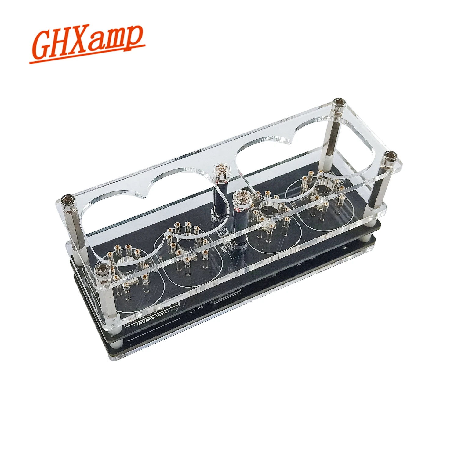 

GHXAMP QS27-1 Gow Tube Cock With WIFI Network Web timing ESP8266 Audio Accessories gifts With Backlight SZ4-1 SZ-J2