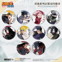 Brdwn Naruto Uchiha Sasuke Sakura Hitana Kakashi itachi China Official Authorization Battle Series Cosplay Badge