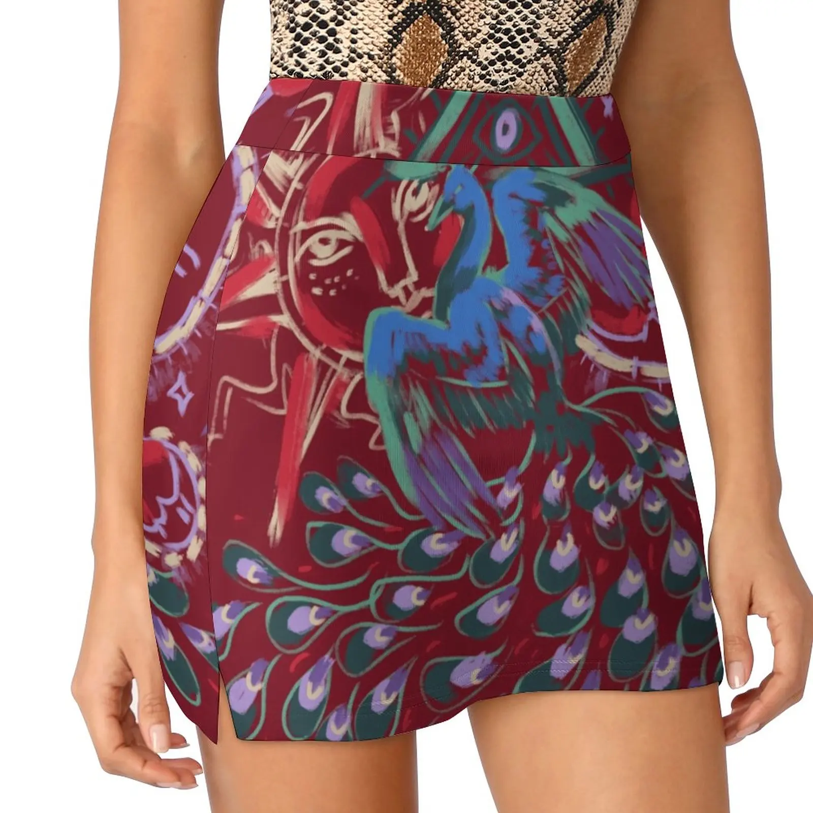 Mollymauk Back Of Coat Grunge Style Skirts Woman Fashion 2022 Pant Skirt Mini Skirts Office Short Skirt Dnd Dungeons And