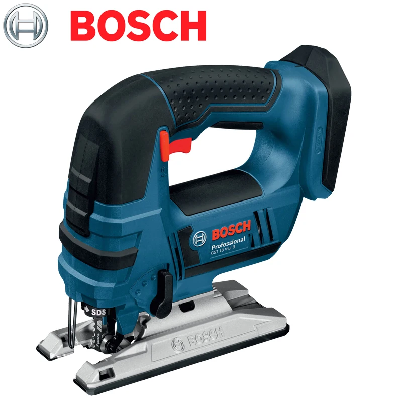 Bosch GST18V-LI B 18V Jigsaw Lithium Battery SDS Blade Compact Lightweight Design Metal Wood Cutting Curve Saw Bare Tool