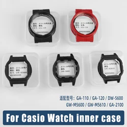 For Casio DW-5600 GW-M5610 GM-5600 GA-110/120/2100/140 /150 Resin Silicone Watch Movement Inner Shell Watch Case Accessories