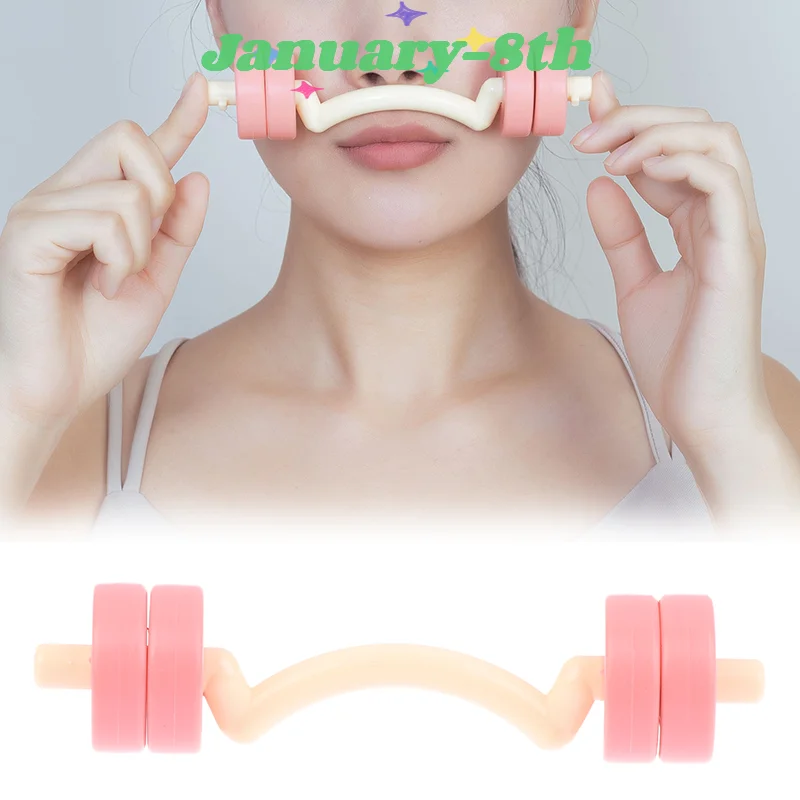 

Face Mouth Exerciser Barbell Design Face Trainer Tool Breathing Device Lift V Face Skin Tightening Face Breathing Exerciser