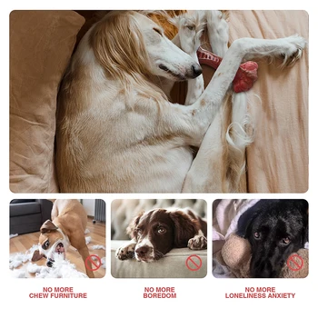 MASBRILL Dog Toys Aggressive Chewers Large Dogs Bone-Shaped Indestructible Dog Toys Nylon Interactive Dog Toys Teeth Cleaning 3