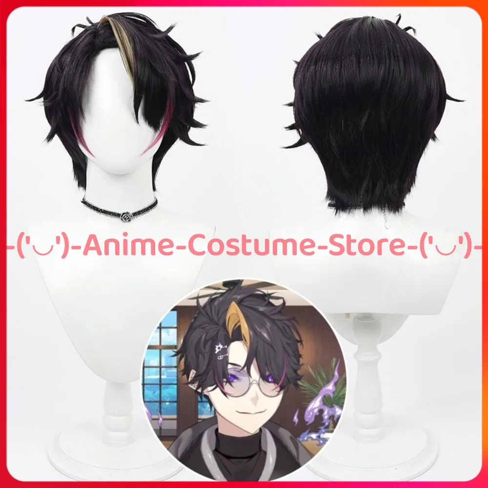 

NIJISANJI VTuber Shu Yamino, парик для косплея, аниме, игровой персонаж, карнавальный костюм на Хэллоуин, парики, термостойкие синтетические волосы