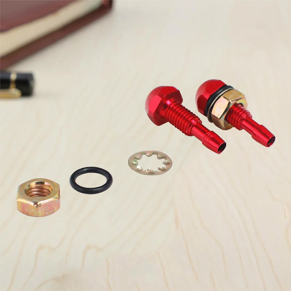 

One Pair Replacement Front Windshield Washer Nozzles (Red) spray nozzle water spray jet washer nozzle
