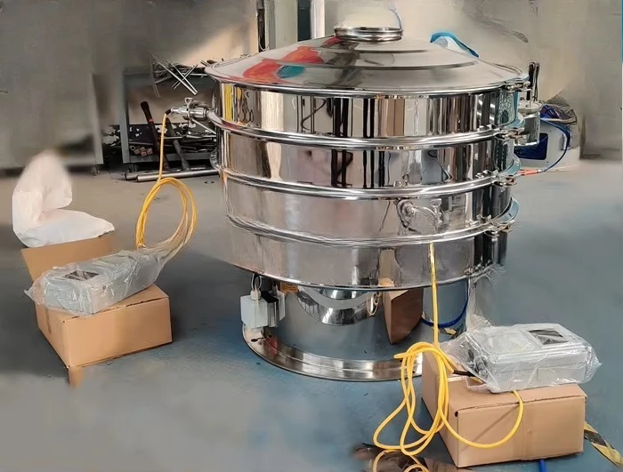 Vibrating Screen Industrial Wheat Rice Flour Coffee Seed Filters Circular  Electric Powder Gravel Ultrasonic Sieving Machine