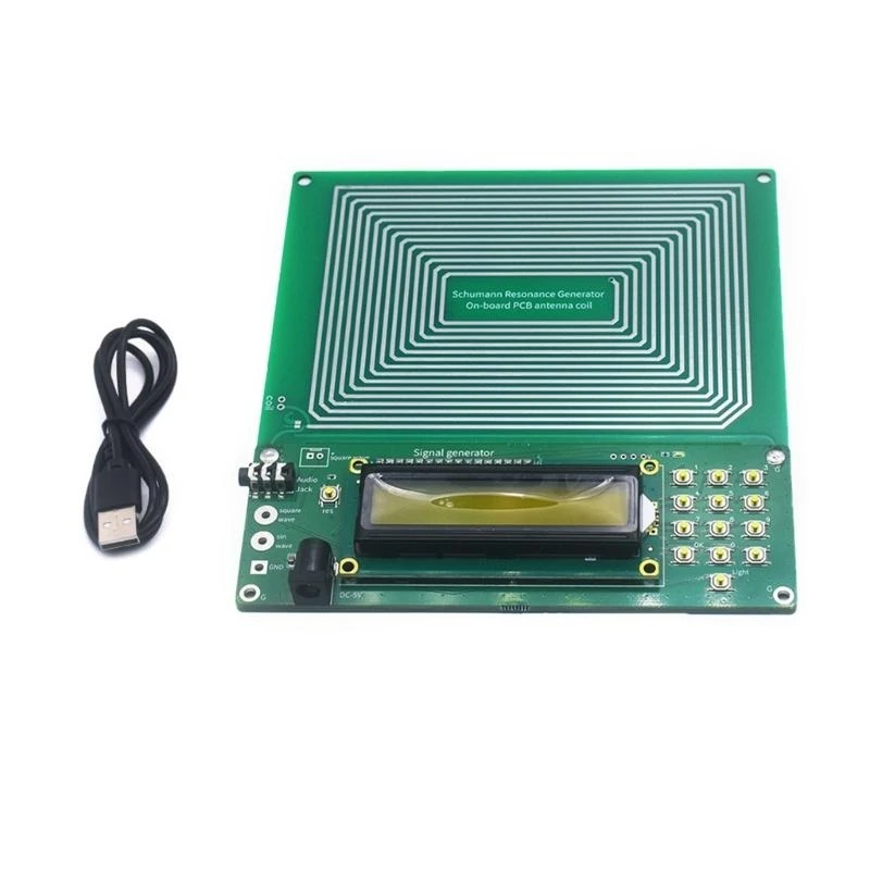 7.83Hz Schumann Frequency Emissor Gerador DC5V Gerador ressonamento auditivo para aplicativo escritório e computador .066a