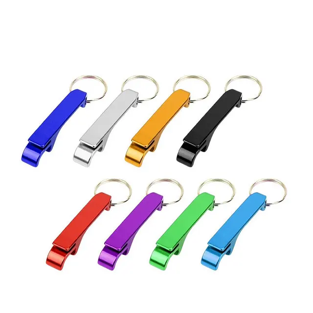 

30Pcs Bottle Opener Keychain Aluminum Beer Bottle Openers Metal EDC Soda Keyring Tool Gift Accessories for Kitchen