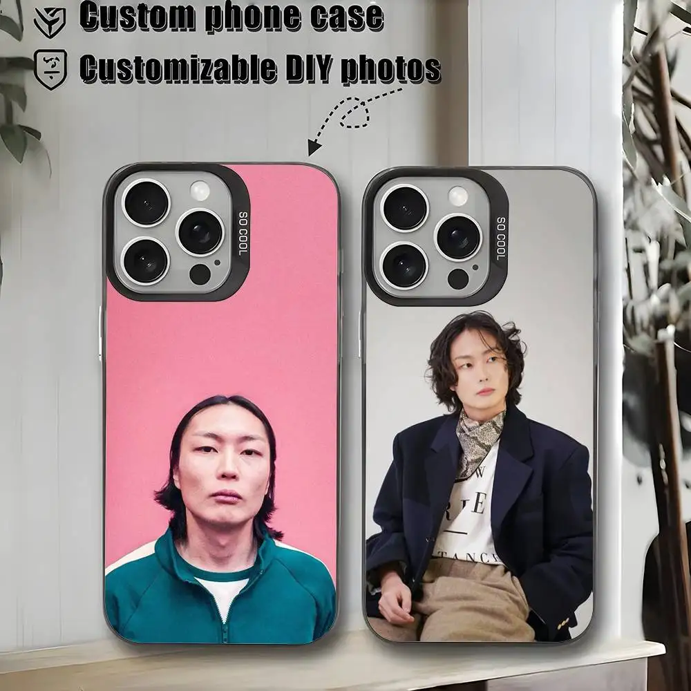 

R-Roh J-Jae Won Phone Case For iPhone 16,15,14,13,12,11,Mini,Pro,MAX,plus,Black Matte Shockproof Cover