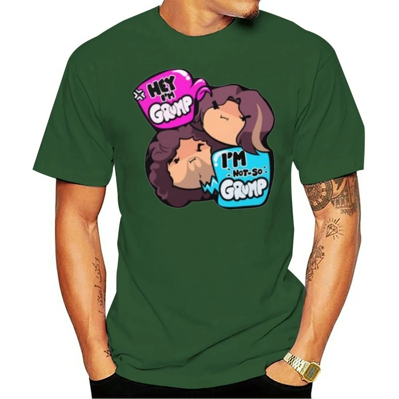 Men t shirt Game Grumps Hey I'm Grump Fashion Tops Black t-shirt women