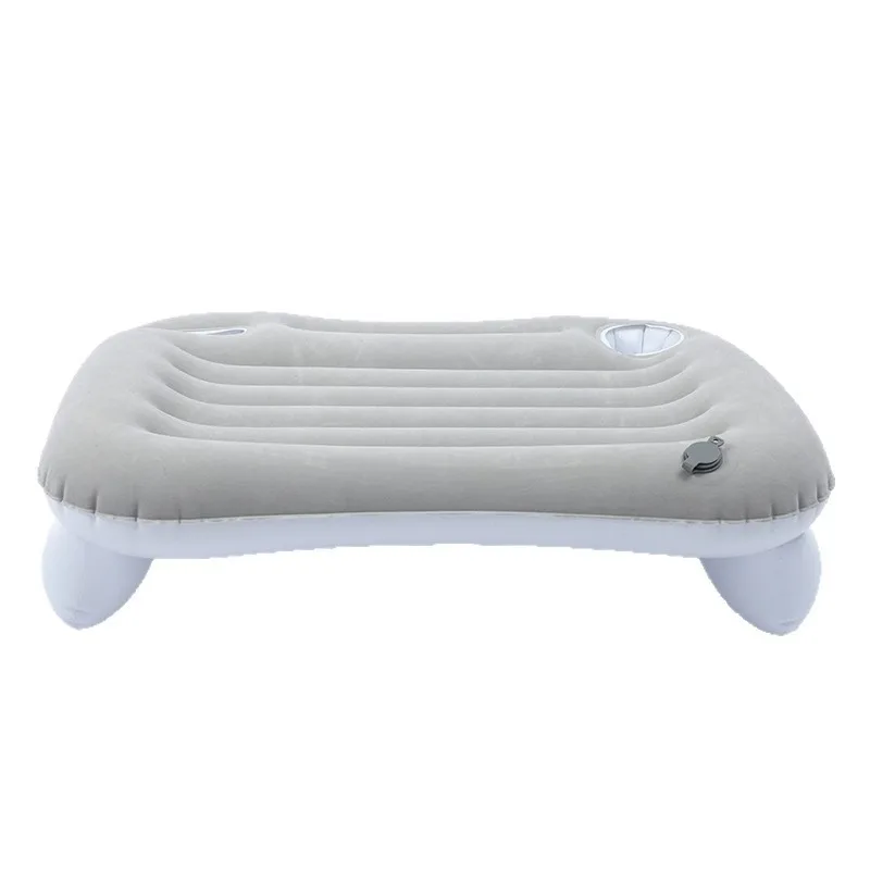 Inflatable Foldable Cushion - Camping/Home/High-Speed Rail Seat for Sleeping & Foot Rest