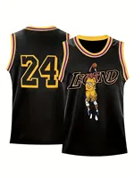 Summer Kids Vest Basketball Jersey Kids Adult Tank Kobe 24 Jordan 23 James 23 Vest SportsTops Boys T-Shirt summer Boy Vest Tees