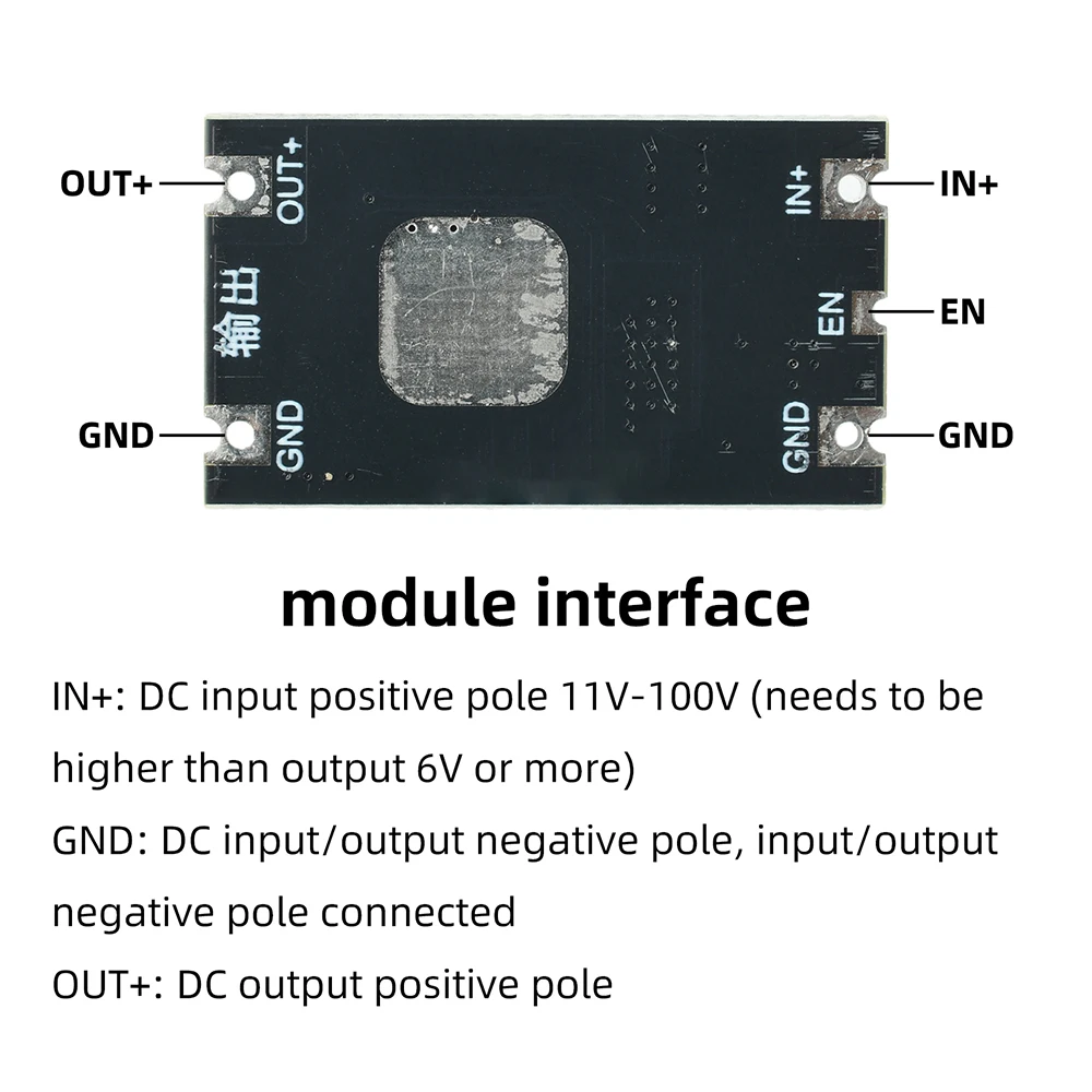 DC to DC High Efficiency Voltage Regulator 12-100V to 5V 12V 2A Buck Converter DIY Power Supply Step-Down Module