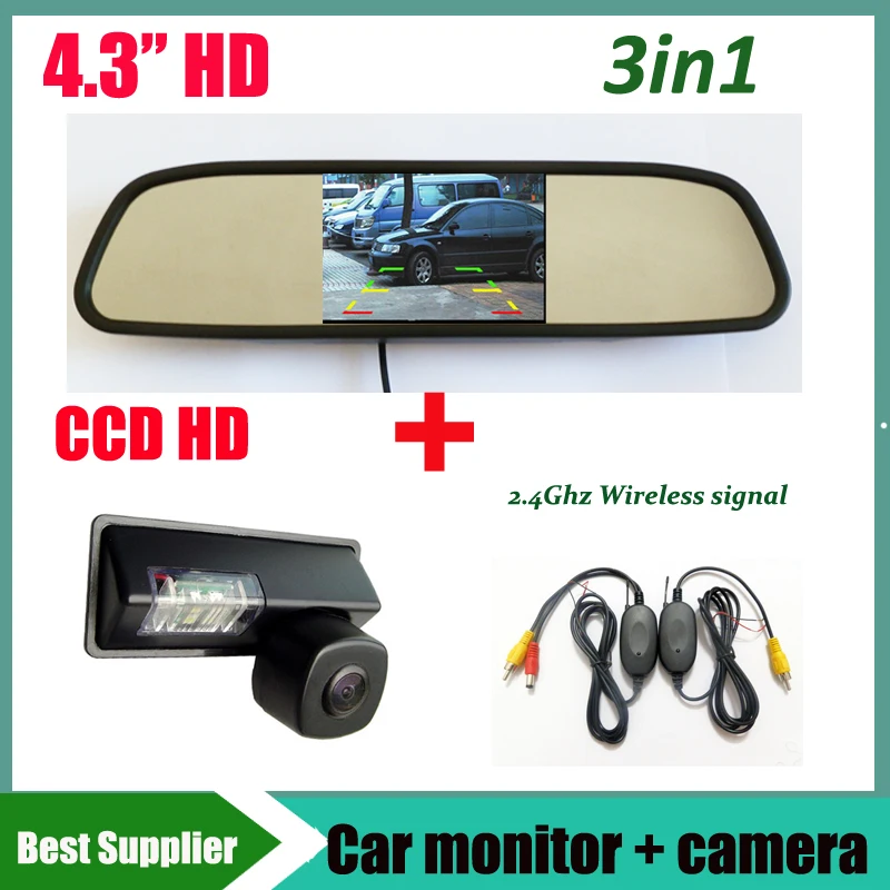 

car monitor +2.4G wireless CCD car reverse rear view camera for Nissan Maxima Cefiro Teana Paladin Tiida Sylphy Suzuki Swift SX4