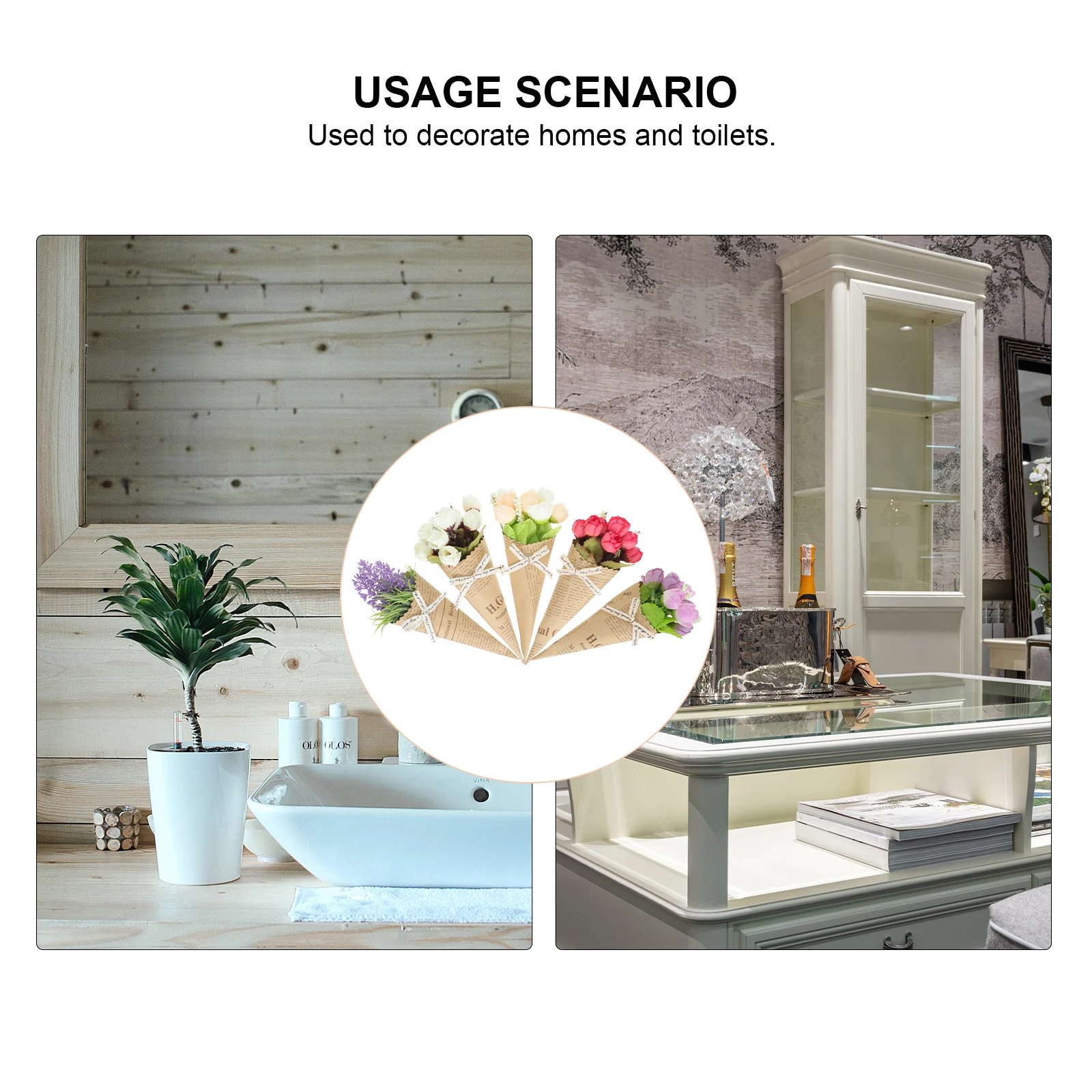 

Artificial Flower Ornament Decoration Flowers Wedding Decorations Realistic Home Fake