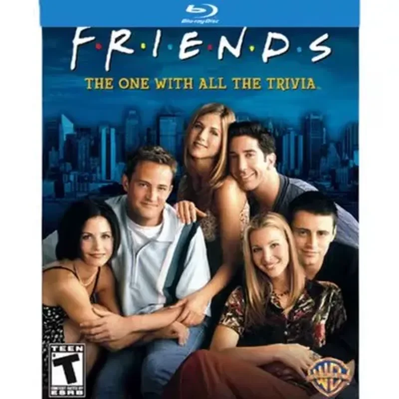 BD Blu-ray American TV Series Friends Seasons 1-10 Full Set with Behind the Scenes High Definition 21 Discs CD Box