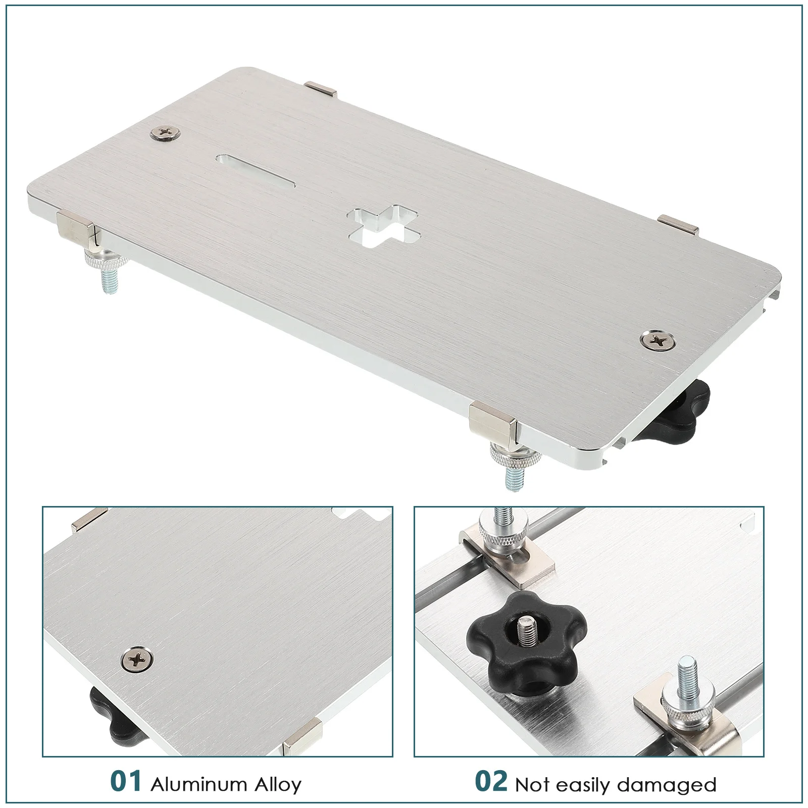 Electric Jig Saw Flip Board Aluminum Alloy Handheld Jig Saw Insert Plate Renovation Workbench Woodworking Tools Precision
