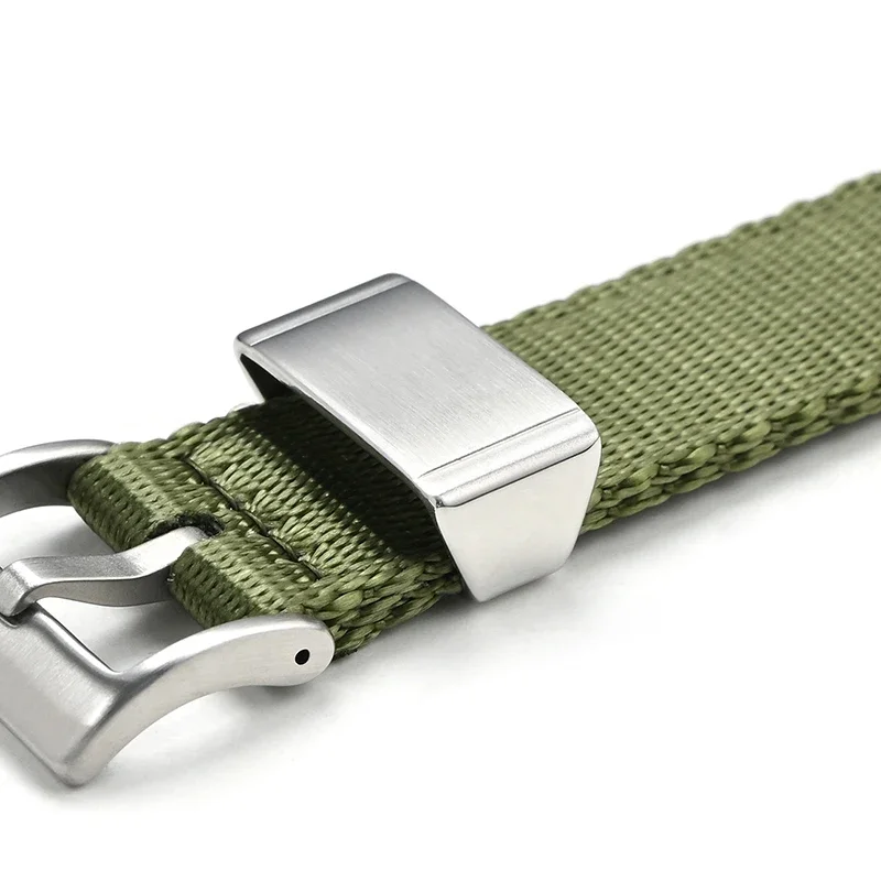 Тканый нейлоновый ремешок 18 мм, 20 мм, 22 мм, 24 мм, быстросъемный мужской спортивный холст, сменный ремешок для часов, аксессуары для часов