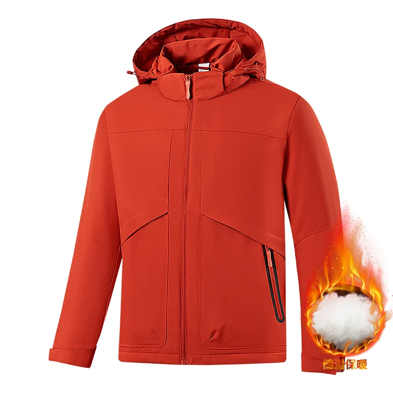 Winter Mens Travel Camping White Jacket Waterproof Outdoor Hunting Hiking Coat Sportswear Windbreaker Skiing Jackets