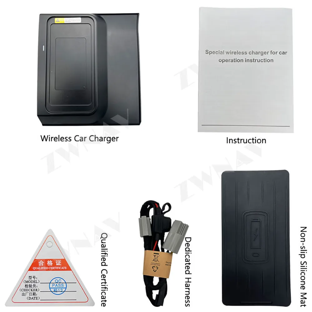 For Buick Lacrosse 2016-2021 Wireless Charger Car Module Embedded Center Console Charging Pad Embedded Inserted