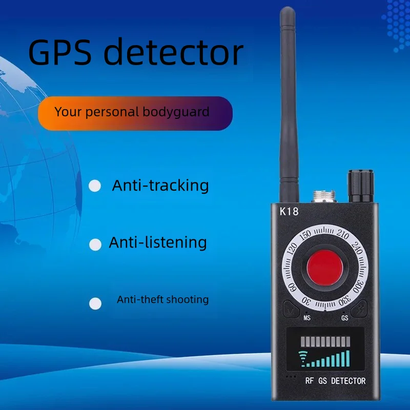 

Protect Your Privacy Anywhere with K18 Anti Candid Camera Detector - GPS Anti-Tracking, Wireless Signal Detection and More