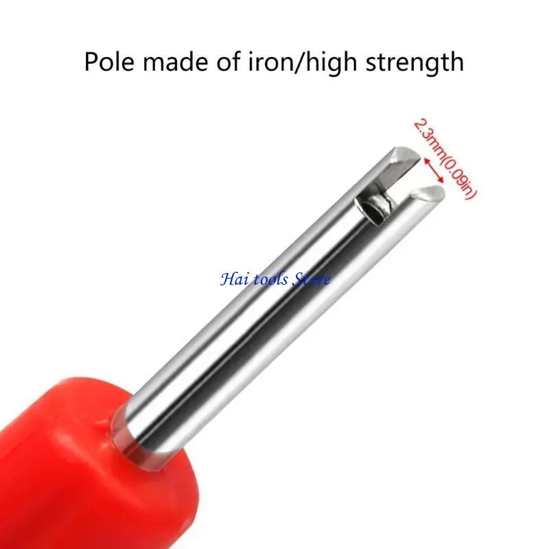 X37E Tire Stem ValveCore Removal Wrench Screwdriver Handy Tool for Replaci