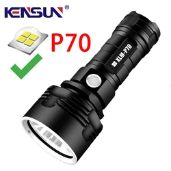 Tactical Torch High Power XHP70 LED Flashlight USB Rechargeable Lantern Waterproof Lamp Ultra Bright Lantern For Camping Outdoor