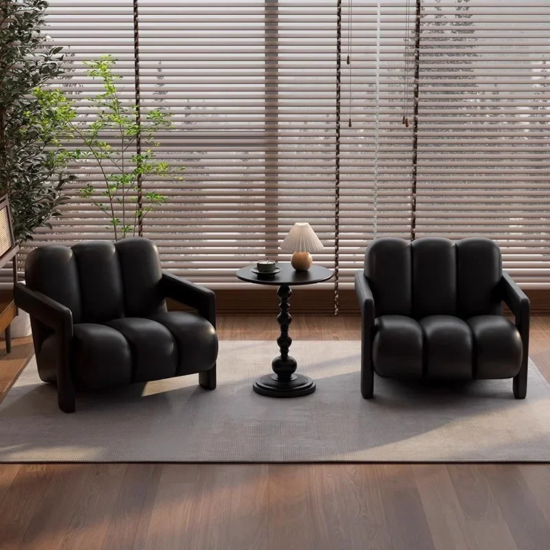 

new home living room small apartment Internet celebrity single sofa chair bedroom balcony clothing store reception single chair