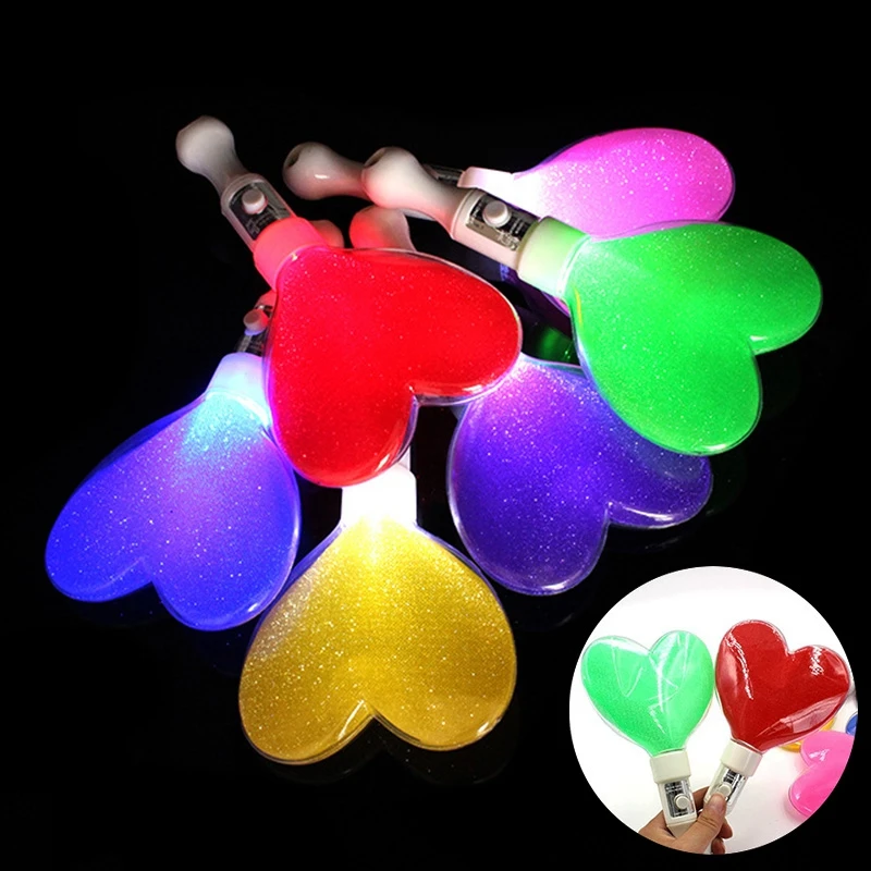 1-10pcs Kpop Lightstick Birthday Stick Concert Pentagram Glow Stick Handheld Flashing Rod Idol Support Rods