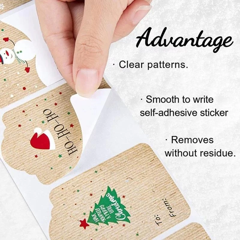 Xmas Envelope Seal Label Party Favor Card DIY Gifts Box Tags Decorations Sticker best sale