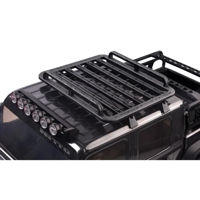 Uniwersalny bagażnik dachowy, akcesoria modyfikacyjne do pojazdów RC terenowych 1/8 1/10, platforma do załadunku dachowego, części zamienne.