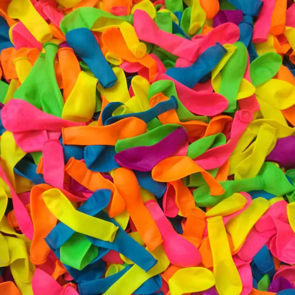 Ballons en Latex, jouets de plage, balle gonflable multicolore, jouet d'extérieur d'été pour enfants