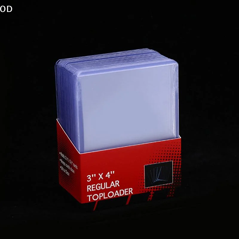 25/100Pcs 3 X 4 Inch Clear Rigid Toploaders With Scratch Proof Surface Perfect For Protecting Sports Trading Collectible Cards