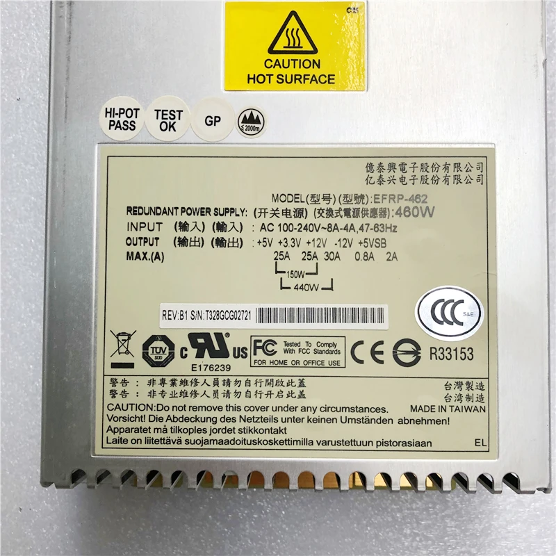 Server Power Module For ETASIS EFRP-462 460W