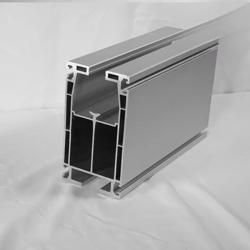 Aluminum Rail Profiles - Silver Anodized 6000 Series Industrial Aluminum Rail Systems for Cutting and Bending
