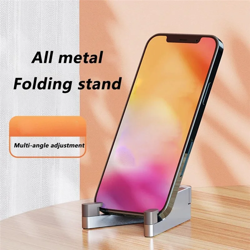 ABKI-Mini ポータブル折りたたみ式、デスクトップスタンド、携帯電話スタンド、小型でポータブル、携帯電話スタンド