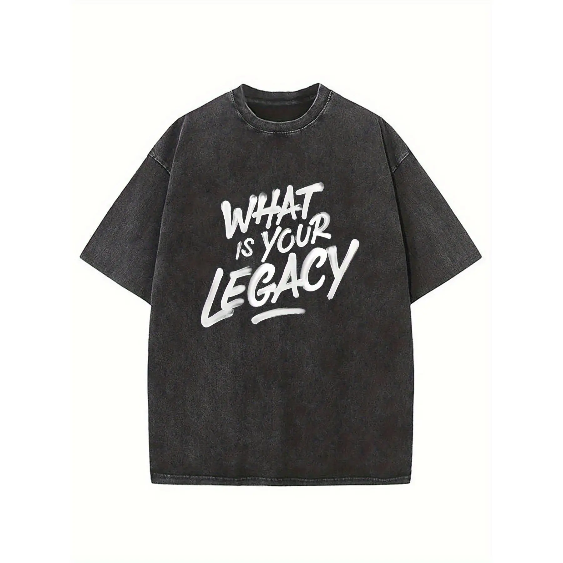

What Is Your Legacy T-Shirt Philosophical Graphic Tee Unisex Streetwear Apparel Motivational Gift Thinker Top