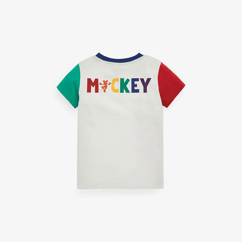 Disney Minnie Mouse Girls Clothes Mickey Kids Clothes Boys Summer Children Kawaii T Shirts Cotton Cartoon Tops Printed Cute Tees