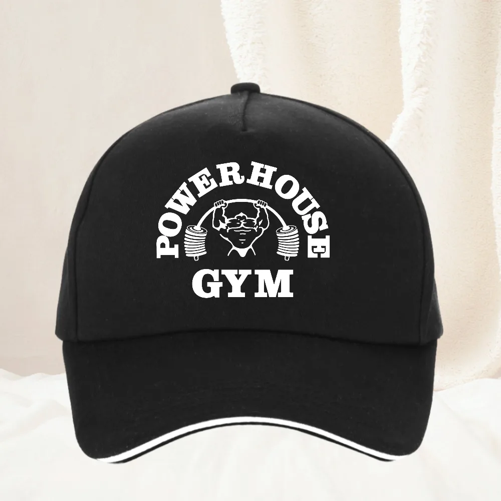 

Classic man Powerhouse Gym Baseball Caps for Men Women Summer Adjustable Baseball Hat Funny Sun Protection golo Caps